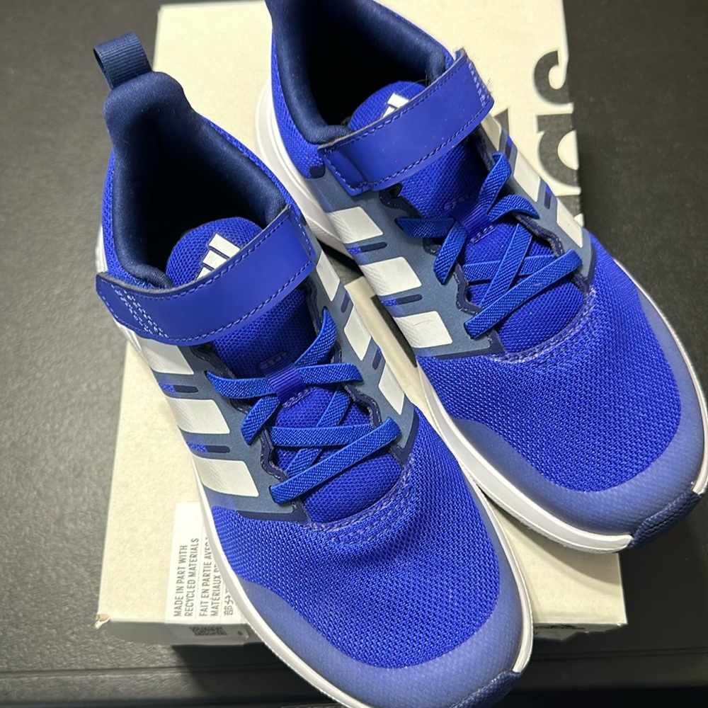 Addidas size 2 boys blue